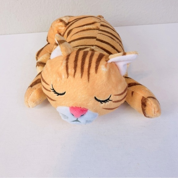 Pets Know Best Huggikitty Orange Tabby Soothing Sound Plush 12” - Picture 4 of 10